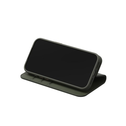 Moshi Overture MagSafe - Skórzane etui 3w1 z klapką iPhone 17 Pro (Moss Green)