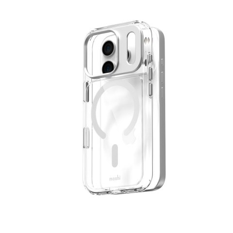 Moshi iGlaze MagSafe - Etui iPhone 17 Pro (Luna Silver) Moshi iGlaze MagSafe - Etui iPhone 17 Pro (Luna Silver)