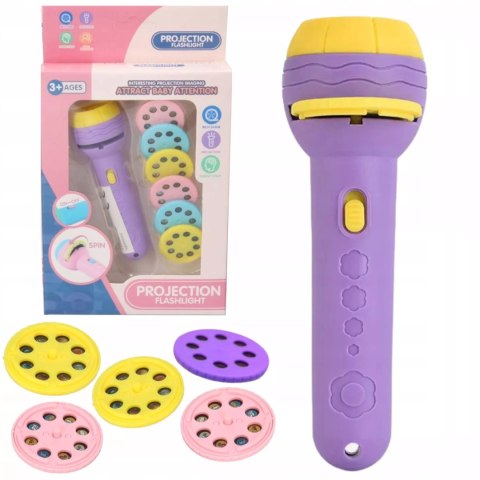 Projektor do rysowania z latarką - zestaw do malowania z obrazkami 888-7606 Projektor do rysowania z latarką - zestaw do malowania z obrazkami 888-7606