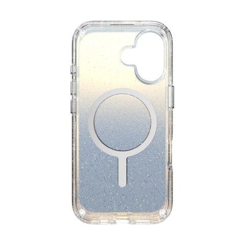 Speck Presidio Lux MagSafe - Etui iPhone 17 (Hyper Mirror Glitter / Silver Metallic)
