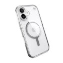 Speck Presidio Perfect Clear MagSafe - Etui iPhone 17 (Clear / Silver) Speck Presidio Perfect Clear MagSafe - Etui iPhone 17 (Clear / Silver)