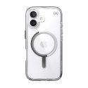 Speck Presidio Perfect Clear MagSafe - Etui iPhone 17 (Clear / Silver) Speck Presidio Perfect Clear MagSafe - Etui iPhone 17 (Clear / Silver)