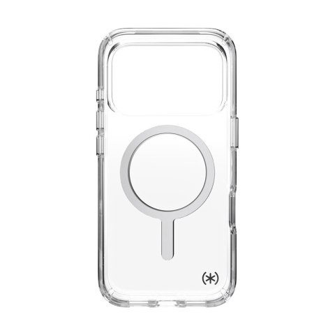 Speck Presidio Perfect Clear MagSafe - Etui iPhone 17 Pro (Clear / Silver) Speck Presidio Perfect Clear MagSafe - Etui iPhone 17 Pro (Clear / Silver)