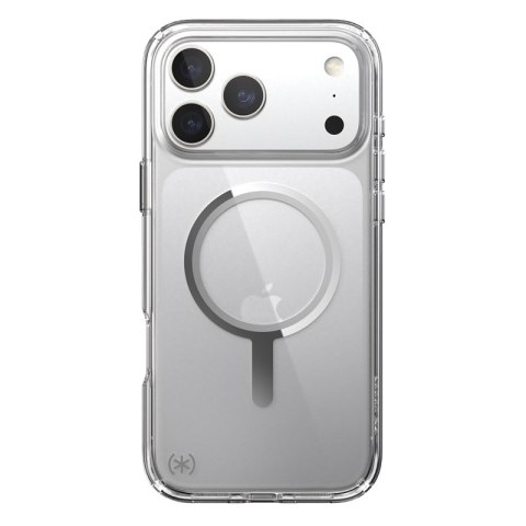 Speck Presidio Perfect Clear MagSafe - Etui iPhone 17 Pro Max (Clear / Silver) Speck Presidio Perfect Clear MagSafe - Etui iPhone 17 Pro Max (Clear / Silver)