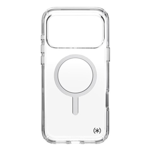Speck Presidio Perfect Clear MagSafe - Etui iPhone 17 Pro Max (Clear / Silver) Speck Presidio Perfect Clear MagSafe - Etui iPhone 17 Pro Max (Clear / Silver)