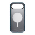 Speck Presidio2 Grip ClickLock & MagSafe - Etui iPhone 17 Air (Deep Sea / Silver Metallic / Spell Blue)