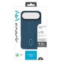 Speck Presidio2 Grip ClickLock & MagSafe - Etui iPhone 17 Air (Deep Sea / Silver Metallic / Spell Blue)