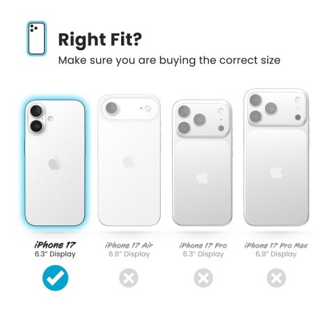 Speck Presidio2 Grip ClickLock & MagSafe - Etui iPhone 17 (Black / Slate Grey / White) Speck Presidio2 Grip ClickLock & MagSafe - Etui iPhone 17 (Black / Slate Grey / White)