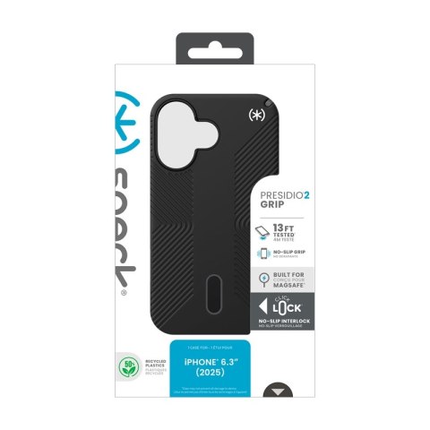 Speck Presidio2 Grip ClickLock & MagSafe - Etui iPhone 17 (Black / Slate Grey / White) Speck Presidio2 Grip ClickLock & MagSafe - Etui iPhone 17 (Black / Slate Grey / White)