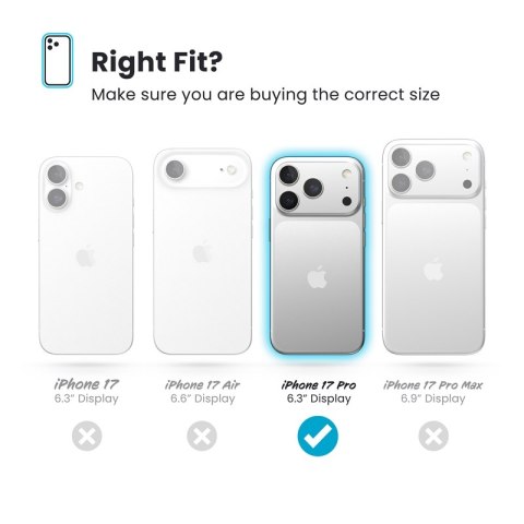 Speck Presidio2 Grip MagSafe - Etui iPhone 17 Pro (Black / Slate Grey / White) Speck Presidio2 Grip MagSafe - Etui iPhone 17 Pro (Black / Slate Grey / White)