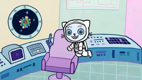 Zestaw kreatywny Kicia Kocia W kosmosie + projektor do rysowania rakieta Zestaw kreatywny Kicia Kocia W kosmosie + projektor do rysowania rakieta