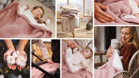 1659/01 KOC BAWEŁNA Z OCIEPLENIEM RÓŻOWY 1659/01 KOC BAWEŁNA Z OCIEPLENIEM RÓŻOWY