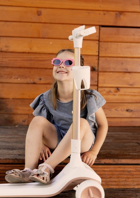 HULAJNOGA 3-KOŁOWA SATURA WHITE