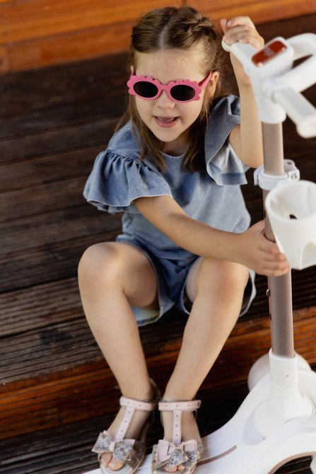 HULAJNOGA 3-KOŁOWA SATURA WHITE