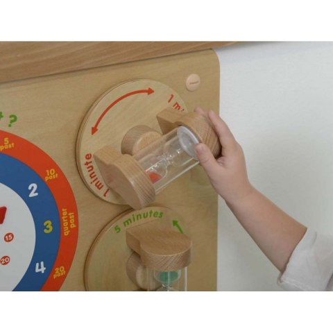 MASTERKIDZ Nauka O Czasie Czytanie Godziny - Tablica Edukacyjna MASTERKIDZ Nauka O Czasie Czytanie Godziny - Tablica Edukacyjna