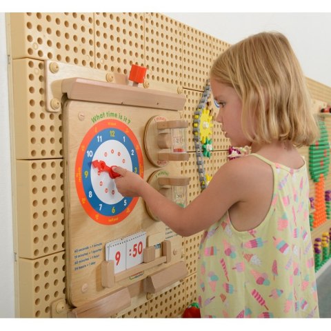MASTERKIDZ Nauka O Czasie Czytanie Godziny - Tablica Edukacyjna MASTERKIDZ Nauka O Czasie Czytanie Godziny - Tablica Edukacyjna