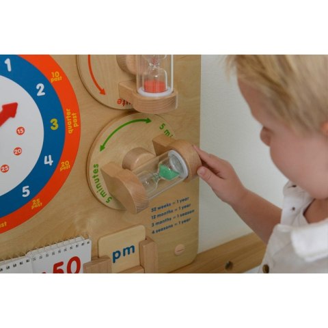 MASTERKIDZ Nauka O Czasie Czytanie Godziny - Tablica Edukacyjna MASTERKIDZ Nauka O Czasie Czytanie Godziny - Tablica Edukacyjna