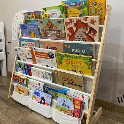 Regał na książki dla dzieci Stojak Półka Szafka Organizer Biblioteczka Regał na książki dla dzieci Stojak Półka Szafka Organizer Biblioteczka