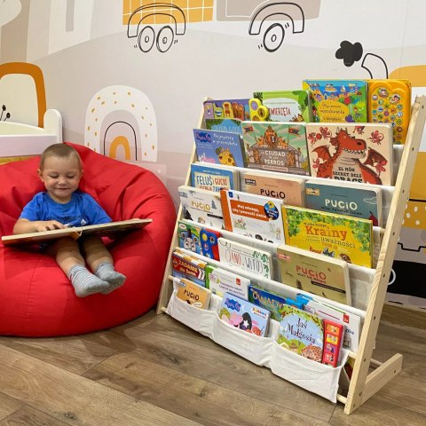 Regał na książki dla dzieci Stojak Półka Szafka Organizer Biblioteczka Regał na książki dla dzieci Stojak Półka Szafka Organizer Biblioteczka