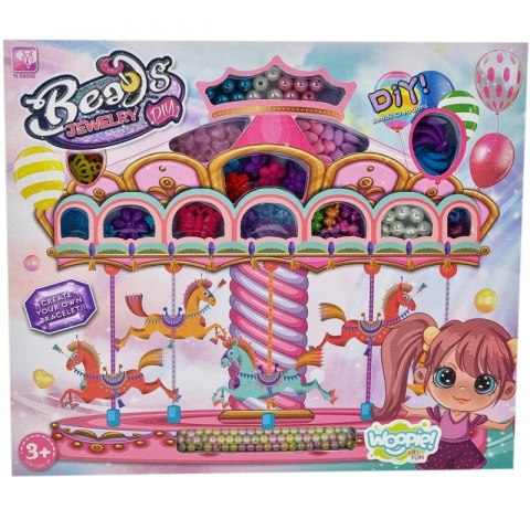 WOOPIE ART&FUN Zestaw do Robienia Biżuterii Bransoletek Wisiorków Pierścionków WOOPIE ART&FUN Zestaw do Robienia Biżuterii Bransoletek Wisiorków Pierścionków