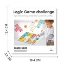 WOOPIE Gra Planszowa Logiczna Kreatywna Układanka Przestrzenna