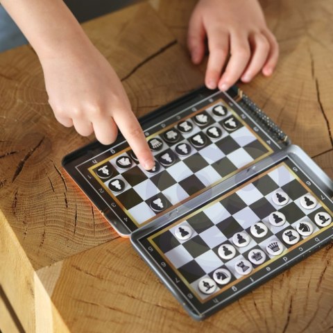WOOPIE IQ Gra Szachy Warcaby Magnetyczne 2w1 Podróżna Kieszonkowa 5 sztuk WOOPIE IQ Gra Szachy Warcaby Magnetyczne 2w1 Podróżna Kieszonkowa 5 sztuk