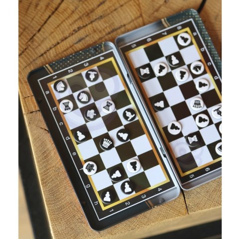 WOOPIE IQ Gra Szachy Warcaby Magnetyczne 2w1 Podróżna Kieszonkowa 5 sztuk WOOPIE IQ Gra Szachy Warcaby Magnetyczne 2w1 Podróżna Kieszonkowa 5 sztuk