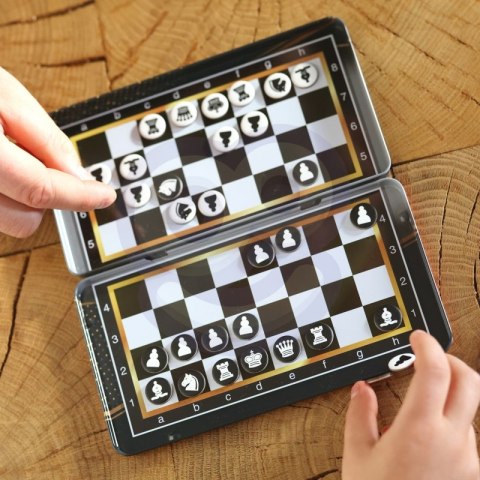 WOOPIE IQ Gra Szachy Warcaby Magnetyczne 2w1 Podróżna Kieszonkowa 5 sztuk WOOPIE IQ Gra Szachy Warcaby Magnetyczne 2w1 Podróżna Kieszonkowa 5 sztuk