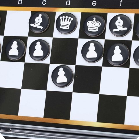 WOOPIE IQ Gra Szachy Warcaby Magnetyczne 2w1 Podróżna Kieszonkowa 5 sztuk WOOPIE IQ Gra Szachy Warcaby Magnetyczne 2w1 Podróżna Kieszonkowa 5 sztuk