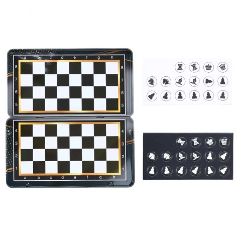 WOOPIE IQ Gra Szachy Warcaby Magnetyczne 2w1 Podróżna Kieszonkowa 5 sztuk WOOPIE IQ Gra Szachy Warcaby Magnetyczne 2w1 Podróżna Kieszonkowa 5 sztuk