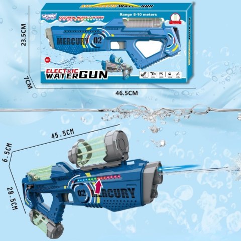 WOOPIE Pistolet na Wodę Elektryczny Automatyczny Merkury WOOPIE Pistolet na Wodę Elektryczny Automatyczny Merkury