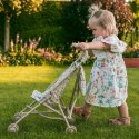 WOOPIE ROYAL Wózek Spacerówka Dla Lalek w Kwiatki