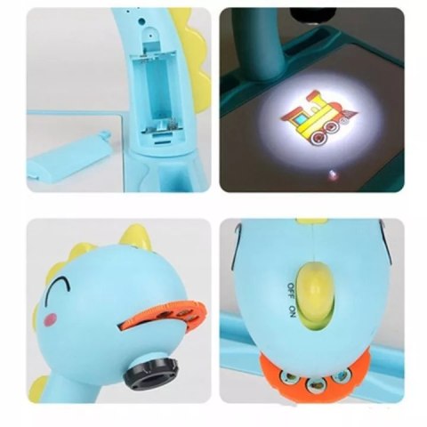 Zestaw 3 projektorów dinozaury dinozaur Zestaw 3 projektorów dinozaury dinozaur