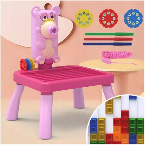 Zestaw 3 projektorów dla dziewczynki zabawka kreatywna do rysowania Zestaw 3 projektorów dla dziewczynki zabawka kreatywna do rysowania