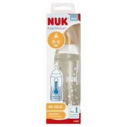 443735 BUTELKA SZKLANA 240 WSKAŹNIK TEMPERATURY 0-6 573371,10745122 BIAŁA