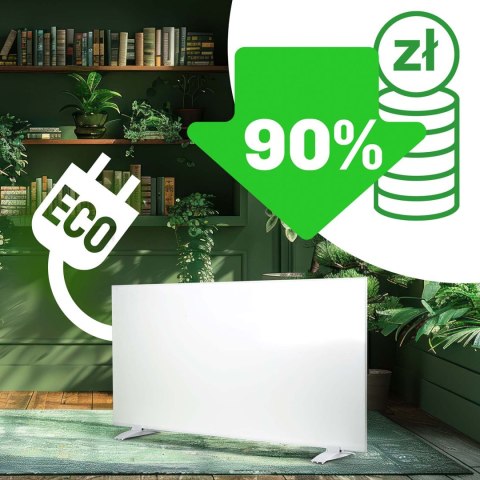 Grzejnik na podczerwień promiennik 600 W Berdsen BD-981 pilot WiFi aplikacja Grzejnik na podczerwień promiennik 600 W Berdsen BD-981 pilot WiFi aplikacja