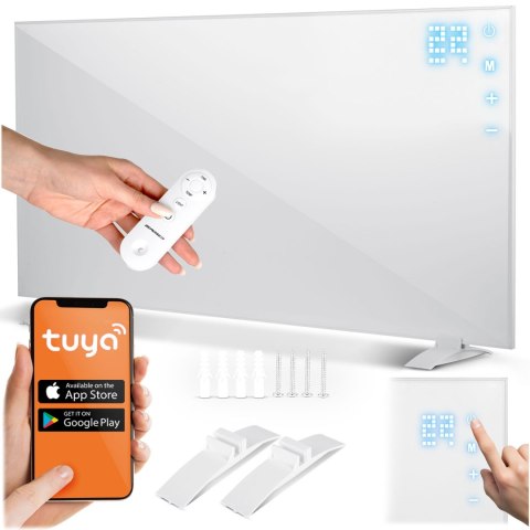 Grzejnik na podczerwień promiennik 720 W Berdsen BD-983 pilot WiFi aplikacja Grzejnik na podczerwień promiennik 720 W Berdsen BD-983 pilot WiFi aplikacja