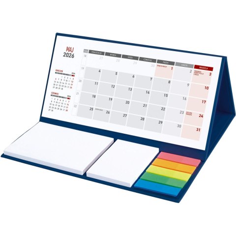 Kalendarz z notesem miesięczny granatowy 2026 KB064B Wokół Nas Kalendarz z notesem miesięczny granatowy 2026 KB064B Wokół Nas