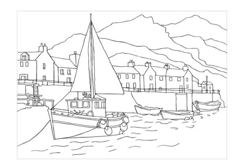 Kolorowanki A4, galeria 1 GAL-001 Kolorowanki A4, galeria 1 GAL-001