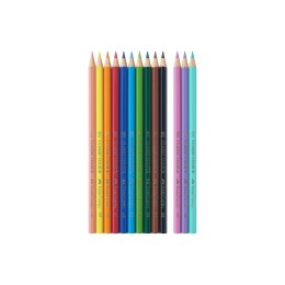 Kredki sześciokątne 10 kolorów + 3kolory pastelowe edycja JEDNOROŻEC 111219 Faber-Castell