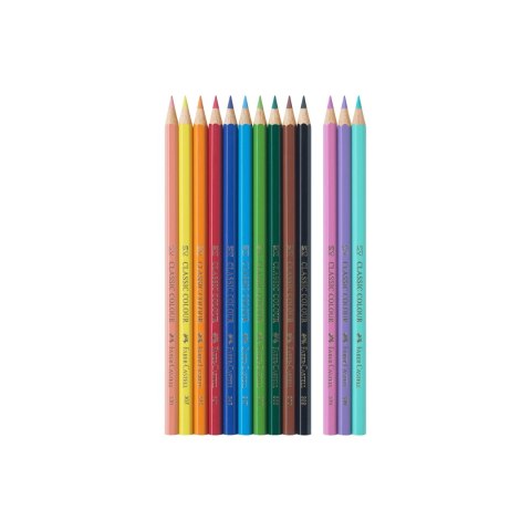 Kredki sześciokątne 10 kolorów + 3kolory pastelowe edycja JEDNOROŻEC 111219 Faber-Castell Kredki sześciokątne 10 kolorów + 3kolory pastelowe edycja JEDNOROŻEC 111219 Faber-Castell
