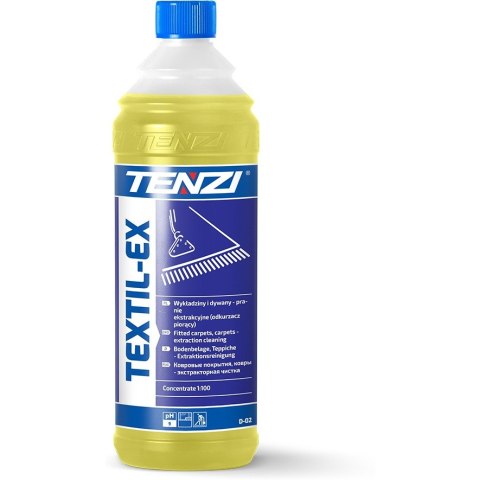 Płyn TENZI TEXTIL-EX do prania odkurzaczem piorącym 1l. (D-02/001) Płyn TENZI TEXTIL-EX do prania odkurzaczem piorącym 1l. (D-02/001)