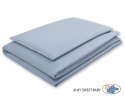 Pościel dla dzieci 2-częsci 135x100 cm- poszewki na poduszkę i na kołderkę - brudny niebieski