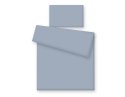 Pościel dla dzieci 2-częsci 135x100 cm- poszewki na poduszkę i na kołderkę - brudny niebieski