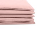 Pościel dla dzieci 2-częsci 135x100 cm- poszewki na poduszkę i na kołderkę - brudny róż