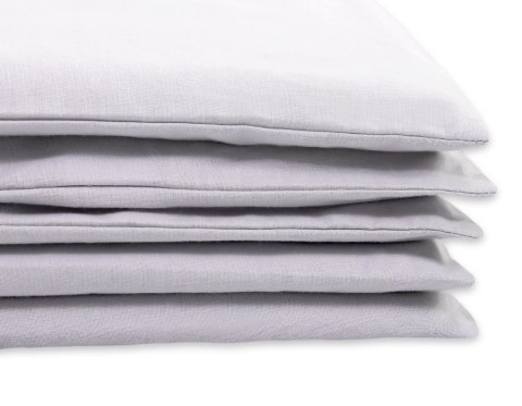 Pościel dla dzieci 2-częsci 135x100 cm- poszewki na poduszkę i na kołderkę - szara