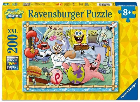 Puzzle dla dzieci 2D: Sponge Bob 200el Puzzle dla dzieci 2D: Sponge Bob 200el