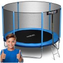 Trampolina ogrodowa 8ft/252cm z siatką zewnętrzną i drabinką Neo-Sport