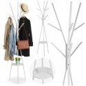 Wieszak na ubrania metalowy z półką stojący Massido MS-869 Wieszak na ubrania metalowy z półką stojący Massido MS-869