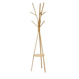 Wieszak na ubrania metalowy z półką stojący Massido MS-869